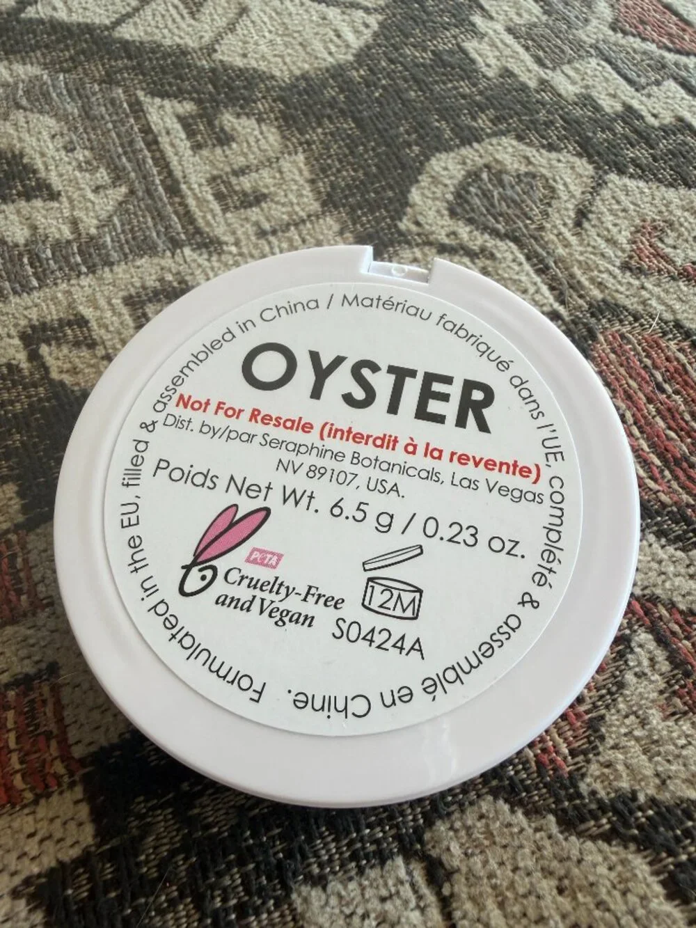 Diamantine Beaming Highlighter in Oyster